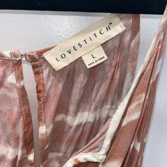 Lulu's Lovestitch Romper - Blush - Picture 2 of 4